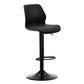 Height Adjustable Leather Barstool Industrial Counter Stool with Backrest Black Black 1 Piece Clearhalo 'Bar Furniture' 'Bar Stools' 'bar_stools' 'furn' 'furn_bar_stools' 'furniture_bar_stools' 'Kitchen & Dining Furniture' 'kitchen&dining_furn' 'kitchen' 'kitchen_furn' Furniture' 4656235