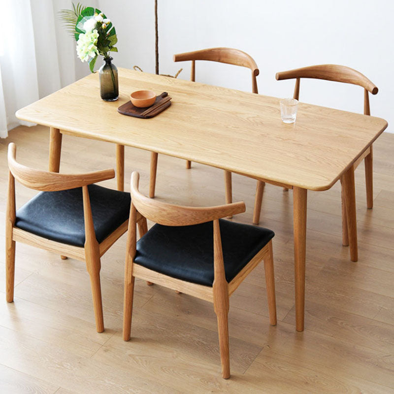 Industrial Wood Dining Side Chair Open Back Dining Chair for Restaurant Clearhalo ' kitchen&dining_furn' 'Dining Chairs' 'Dining Tables & Seating' 'dining_chair' 'furn' 'furn_dining_chair' 'Furniture' 'furniture_dining_chair' 'Kitchen & Dining Furniture' 'kitchen' 4656349