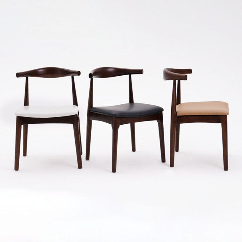 Industrial Wood Dining Side Chair Open Back Dining Chair for Restaurant Clearhalo ' kitchen&dining_furn' 'Dining Chairs' 'Dining Tables & Seating' 'dining_chair' 'furn' 'furn_dining_chair' 'Furniture' 'furniture_dining_chair' 'Kitchen & Dining Furniture' 'kitchen' 4656352