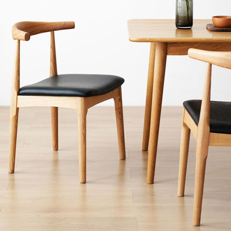 Industrial Wood Dining Side Chair Open Back Dining Chair for Restaurant Clearhalo ' kitchen&dining_furn' 'Dining Chairs' 'Dining Tables & Seating' 'dining_chair' 'furn' 'furn_dining_chair' 'Furniture' 'furniture_dining_chair' 'Kitchen & Dining Furniture' 'kitchen' 4656353