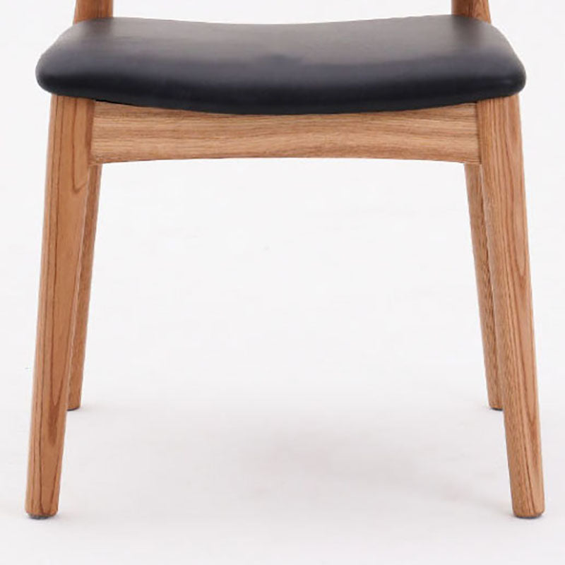 Industrial Wood Dining Side Chair Open Back Dining Chair for Restaurant Clearhalo ' kitchen&dining_furn' 'Dining Chairs' 'Dining Tables & Seating' 'dining_chair' 'furn' 'furn_dining_chair' 'Furniture' 'furniture_dining_chair' 'Kitchen & Dining Furniture' 'kitchen' 4656362