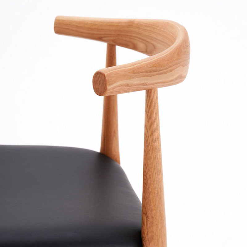 Industrial Wood Dining Side Chair Open Back Dining Chair for Restaurant Clearhalo ' kitchen&dining_furn' 'Dining Chairs' 'Dining Tables & Seating' 'dining_chair' 'furn' 'furn_dining_chair' 'Furniture' 'furniture_dining_chair' 'Kitchen & Dining Furniture' 'kitchen' 4656363