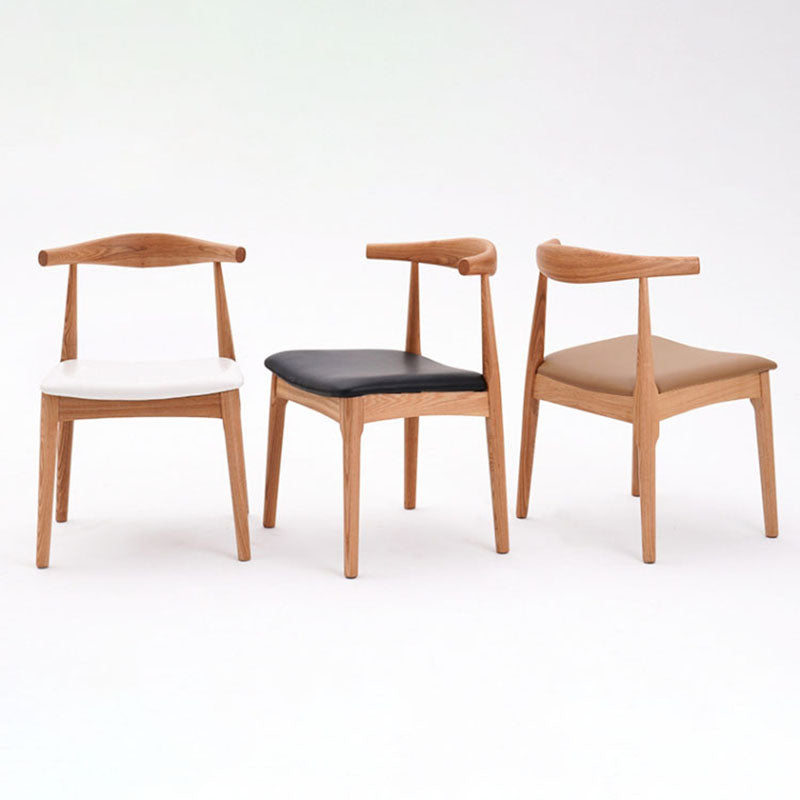 Industrial Wood Dining Side Chair Open Back Dining Chair for Restaurant Clearhalo ' kitchen&dining_furn' 'Dining Chairs' 'Dining Tables & Seating' 'dining_chair' 'furn' 'furn_dining_chair' 'Furniture' 'furniture_dining_chair' 'Kitchen & Dining Furniture' 'kitchen' 4656377