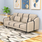 Modern Convertible Sofa Fabric Single Cushion Seat Sofa for Living Room Off-White Clearhalo 'Furniture' 'furniture_sofas' 'kitchen' 'kitchen_sofas' 'Living Room Furniture' 'Sofa' 'sofas' 4657444