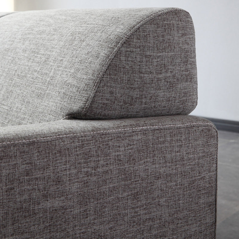 Hair Pin Legs sofa 3 Seater Sofa Chaise for Home Living Room Clearhalo 'furn' 'furn_sofas' 'Furniture' 'furniture_sofas' 'kitchen' 'kitchen_sofas' 'Living Room Furniture' 'Sofa' 'sofas' 4657468