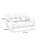 Biscuit Back Square Arm Modern Sleeper with Foldable Convertible Sleeper Clearhalo 'furn' 'furn_sofas' 'Furniture' 'furniture_sofas' 'kitchen' 'kitchen_sofas' 'Living Room Furniture' 'Sofa' 'sofas' 4657749