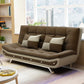 Contemporary Tight Back Sofa 35.43"High Armless Sofa for Apartment Brown Clearhalo 'furn' 'furn_sofas' 'Furniture' 'furniture_sofas' 'kitchen' 'kitchen_sofas' 'Living Room Furniture' 'Sofa' 'sofas' 4657757