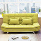 Contemporary Tight Back Sofa 35.43"High Armless Sofa for Apartment Light Green Clearhalo 'furn' 'furn_sofas' 'Furniture' 'furniture_sofas' 'kitchen' 'kitchen_sofas' 'Living Room Furniture' 'Sofa' 'sofas' 4657758