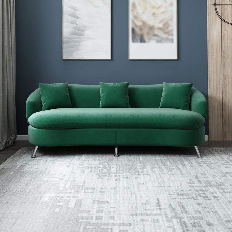 3 Seater Tuxedo Arm Loveseat Standard Tight Back Settee Loveseat Blackish Green Clearhalo 'furn' 'furn_sofas' 'Furniture' 'furniture_sofas' 'kitchen' 'kitchen_sofas' 'Living Room Furniture' 'Sofa' 'sofas' 4657787