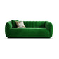 Nordic Sewn Pillow Back Sofa 31.5" High Velvet Tuxedo Arm Sofa Green Clearhalo 'furn' 'furn_sofas' 'Furniture' 'furniture_sofas' 'kitchen' 'kitchen_sofas' 'Living Room Furniture' 'Sofa' 'sofas' 4657883