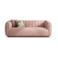 Nordic Sewn Pillow Back Sofa 31.5" High Velvet Tuxedo Arm Sofa Clearhalo 'furn' 'furn_sofas' 'Furniture' 'furniture_sofas' 'kitchen' 'kitchen_sofas' 'Living Room Furniture' 'Sofa' 'sofas' 4657889