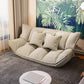 Contemporary Tight Back Convertible Sleeper Sofa 19.69"High Fabric Armless Sofa Off-White Clearhalo 'furn' 'furn_sofas' 'Furniture' 'furniture_sofas' 'kitchen' 'kitchen_sofas' 'Living Room Furniture' 'Sofa' 'sofas' 4657917