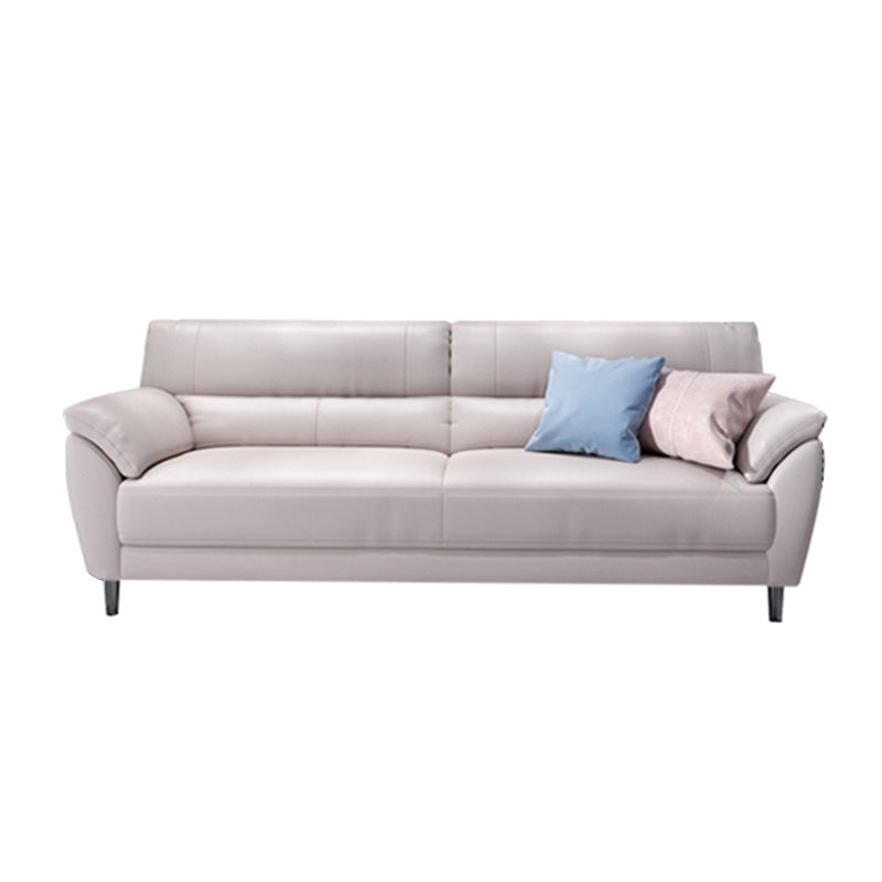 Sewn Pillow Back Pillow Top Arm Ultra-Modern Sofa with Stain Resistant Clearhalo 'furn' 'furn_sofas' 'Furniture' 'furniture_sofas' 'kitchen' 'kitchen_sofas' 'Living Room Furniture' 'Sofa' 'sofas' 4658055