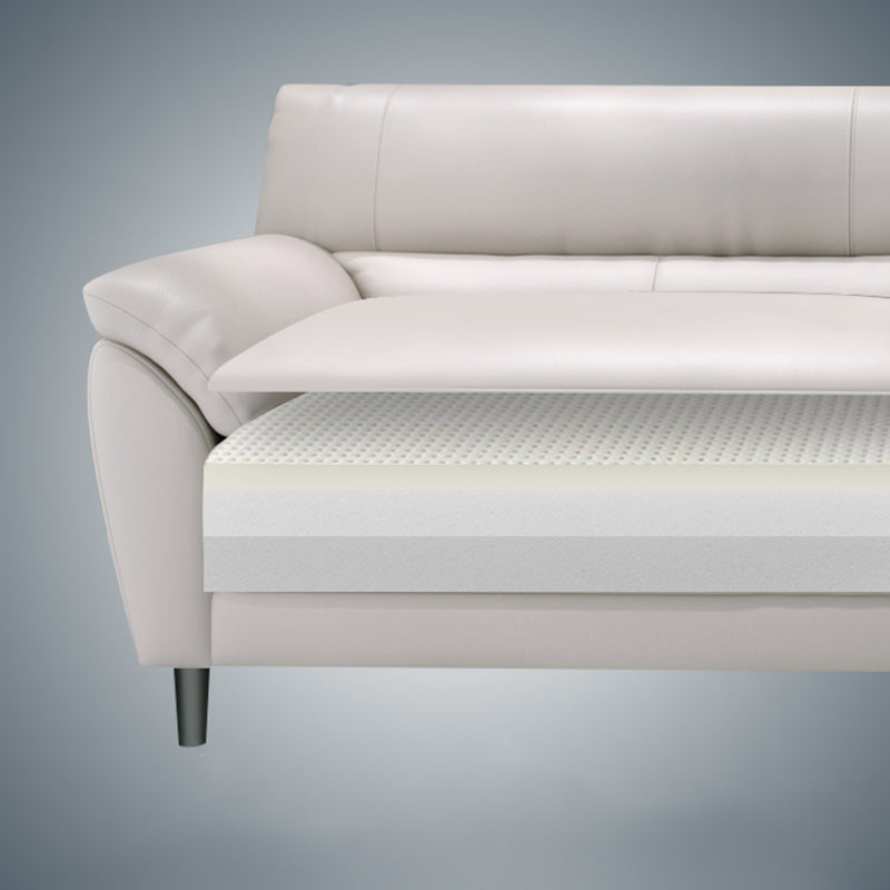 Sewn Pillow Back Pillow Top Arm Ultra-Modern Sofa with Stain Resistant Clearhalo 'furn' 'furn_sofas' 'Furniture' 'furniture_sofas' 'kitchen' 'kitchen_sofas' 'Living Room Furniture' 'Sofa' 'sofas' 4658057