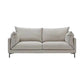 Modern Linen Square Arm Sofa with Bolster Pillows for Living Room, Apartment 71"L x 33"W x 33"H Light Gray Clearhalo 'furn' 'furn_sofas' 'Furniture' 'furniture_sofas' 'kitchen' 'kitchen_sofas' 'Living Room Furniture' 'Sofa' 'sofas' 4658182