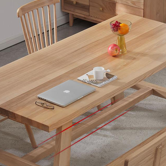 Modern 1/2/4 Pieces Dining Set Rectangle Wood Dining Table for Dining Room Clearhalo 'Dining Room Sets' 'Dining Tables & Seating' 'dining_room_set' 'furn' 'furn_dining_room_set' 'Furniture' 'furniture_dining_room_set' 'Kitchen & Dining Furniture' 'kitchen&dining_furn' 'kitchen' 4659681