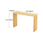Light Brown Industrial Style Table Solid Wood Milk Tea Shop Casual Bar Table Clearhalo 'Bar Furniture' 'Bar Tables' 'bar_tables' 'furn' 'furn_bar_tables' 'Furniture' 'furniture_bar_tables' 'Kitchen & Dining Furniture' 4664117