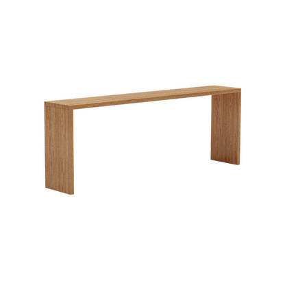 Brown Industrial Style Bar Table Solid Wood Coffe Shop Casual Bar Table Without Chairs Clearhalo 'Bar Furniture' 'Bar Tables' 'bar_tables' 'furn' 'furn_bar_tables' 'Furniture' 'furniture_bar_tables' 'Kitchen & Dining Furniture' 4664122