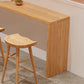 Brown Industrial Style Bar Table Solid Wood Coffe Shop Casual Bar Table Clearhalo 'Bar Furniture' 'Bar Tables' 'bar_tables' 'furn' 'furn_bar_tables' 'Furniture' 'furniture_bar_tables' 'Kitchen & Dining Furniture' 4664125