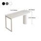 Wood Bar Stool Table with Specialty Table Top Double Pedestal Table - 41.3" H Clearhalo 'Bar Furniture' 'Bar Tables' 'bar_tables' 'furn' 'furn_bar_tables' 'Furniture' 'furniture_bar_tables' 'Kitchen & Dining Furniture' 4664222