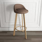 Scandinavian Style Bar-stool with Steel Legs Single Counter Stool for Kitchen Bar Coffee Yellow Clearhalo 'Bar Furniture' 'Bar Stools' 'bar_stools' 'furn' 'furn_bar_stools' 'furniture_bar_stools' 'Kitchen & Dining Furniture' 'kitchen&dining_furn' 'kitchen' 'kitchen_furn' Furniture' 4664346