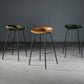 Industrial Style Bar-stool with Iron Legs Bucket Seat for Kitchen Bar Clearhalo 'Bar Furniture' 'Bar Stools' 'bar_stools' 'furn' 'furn_bar_stools' 'furniture_bar_stools' 'Kitchen & Dining Furniture' 'kitchen&dining_furn' 'kitchen' 'kitchen_furn' Furniture' 4664439