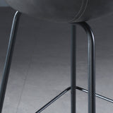 Industrial Style Bar-stool with Iron Legs Bucket Seat for Kitchen Bar Clearhalo 'Bar Furniture' 'Bar Stools' 'bar_stools' 'furn' 'furn_bar_stools' 'furniture_bar_stools' 'Kitchen & Dining Furniture' 'kitchen&dining_furn' 'kitchen' 'kitchen_furn' Furniture' 4664443