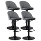 Modern Style Bar-stool with Adjustable Height Footrest Metal Leg for Counter Bar Grey 4 Piece Set Bar Stool(31"H) Clearhalo 'Bar Furniture' 'Bar Stools' 'bar_stools' 'furn' 'furn_bar_stools' 'furniture_bar_stools' 'Kitchen & Dining Furniture' 'kitchen&dining_furn' 'kitchen' 'kitchen_furn' Furniture' 4664631