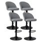 Modern Style Bar-stool with Adjustable Height Footrest Metal Leg for Counter Bar Black White 4 Piece Set Bar Stool(31"H) Clearhalo 'Bar Furniture' 'Bar Stools' 'bar_stools' 'furn' 'furn_bar_stools' 'furniture_bar_stools' 'Kitchen & Dining Furniture' 'kitchen&dining_furn' 'kitchen' 'kitchen_furn' Furniture' 4664637