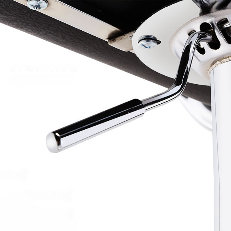 Modern Style Bar-stool with Adjustable Height Low Back Footrest Swivel for Counter Bar Clearhalo 'Bar Furniture' 'Bar Stools' 'bar_stools' 'furn' 'furn_bar_stools' 'furniture_bar_stools' 'Kitchen & Dining Furniture' 'kitchen&dining_furn' 'kitchen' 'kitchen_furn' Furniture' 4664681