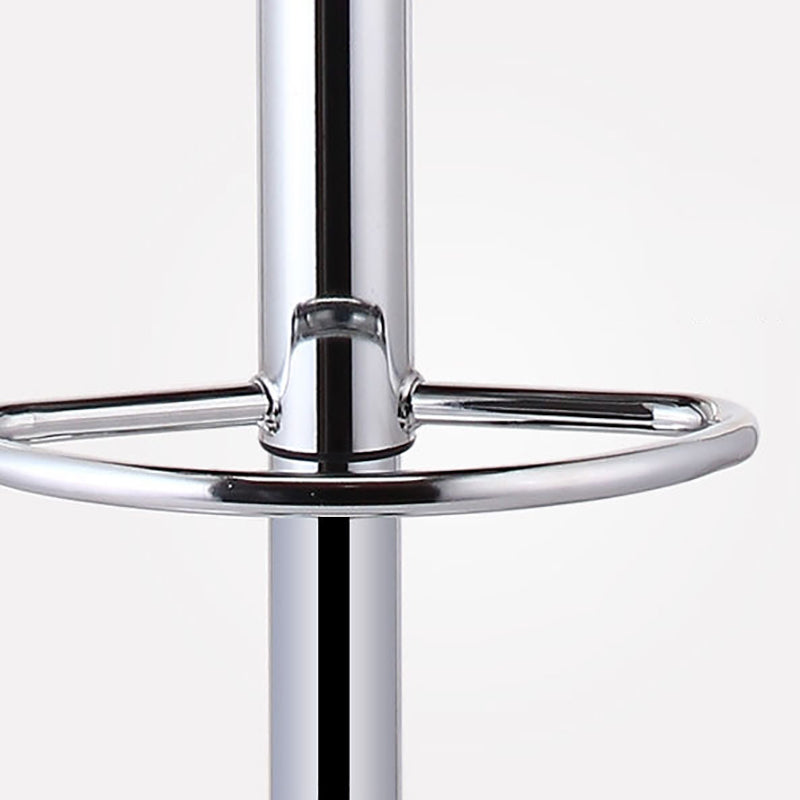 Modern Style Bar-stool with Adjustable Height Low Back Footrest Swivel for Counter Bar Clearhalo 'Bar Furniture' 'Bar Stools' 'bar_stools' 'furn' 'furn_bar_stools' 'furniture_bar_stools' 'Kitchen & Dining Furniture' 'kitchen&dining_furn' 'kitchen' 'kitchen_furn' Furniture' 4664687