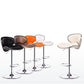 Modern Style Bar-stool with Adjustable Height Low Back Footrest Swivel for Counter Bar Clearhalo 'Bar Furniture' 'Bar Stools' 'bar_stools' 'furn' 'furn_bar_stools' 'furniture_bar_stools' 'Kitchen & Dining Furniture' 'kitchen&dining_furn' 'kitchen' 'kitchen_furn' Furniture' 4664692