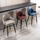 Low Back Matte Finish Bar Stool Footrest Armed Glam Upholstered Stool Clearhalo 'Bar Furniture' 'Bar Stools' 'bar_stools' 'furn' 'furn_bar_stools' 'furniture_bar_stools' 'Kitchen & Dining Furniture' 'kitchen&dining_furn' 'kitchen' 'kitchen_furn' Furniture' 4664996