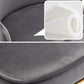 Low Back Matte Finish Bar Stool Footrest Armed Glam Upholstered Stool Clearhalo 'Bar Furniture' 'Bar Stools' 'bar_stools' 'furn' 'furn_bar_stools' 'furniture_bar_stools' 'Kitchen & Dining Furniture' 'kitchen&dining_furn' 'kitchen' 'kitchen_furn' Furniture' 4665012