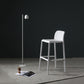 Plastic Scandinavian Kitchen Dining Room Stool Low Back Armless Bar Stool Clearhalo 'Bar Furniture' 'Bar Stools' 'bar_stools' 'furniture_bar_stools' 'Kitchen & Dining Furniture' 'kitchen&dining_furn' 'kitchen' 'kitchen_furn' Furniture' 4665187