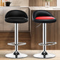 Modern Adjustable Rotatable Counter Stool Steel Bedroom Bar Stool with Cushion Clearhalo 'Bar Furniture' 'Bar Stools' 'bar_stools' 'furn' 'furn_bar_stools' 'furniture_bar_stools' 'Kitchen & Dining Furniture' 'kitchen&dining_furn' 'kitchen' 'kitchen_furn' Furniture' 4665317