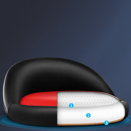 Modern Adjustable Rotatable Counter Stool Steel Bedroom Bar Stool with Cushion Clearhalo 'Bar Furniture' 'Bar Stools' 'bar_stools' 'furn' 'furn_bar_stools' 'furniture_bar_stools' 'Kitchen & Dining Furniture' 'kitchen&dining_furn' 'kitchen' 'kitchen_furn' Furniture' 4665331