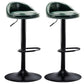 Modern Adjustable Rotatable Counter Stool Steel Bedroom Bar Stool with Cushion 2 Piece Set Clearhalo 'Bar Furniture' 'Bar Stools' 'bar_stools' 'furn' 'furn_bar_stools' 'furniture_bar_stools' 'Kitchen & Dining Furniture' 'kitchen&dining_furn' 'kitchen' 'kitchen_furn' Furniture' 4665337