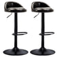 Modern Adjustable Rotatable Counter Stool Steel Bedroom Bar Stool with Cushion 2 Piece Set Clearhalo 'Bar Furniture' 'Bar Stools' 'bar_stools' 'furn' 'furn_bar_stools' 'furniture_bar_stools' 'Kitchen & Dining Furniture' 'kitchen&dining_furn' 'kitchen' 'kitchen_furn' Furniture' 4665340