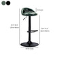 Modern Adjustable Rotatable Counter Stool Steel Bedroom Bar Stool with Cushion Clearhalo 'Bar Furniture' 'Bar Stools' 'bar_stools' 'furn' 'furn_bar_stools' 'furniture_bar_stools' 'Kitchen & Dining Furniture' 'kitchen&dining_furn' 'kitchen' 'kitchen_furn' Furniture' 4665371