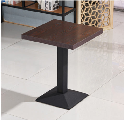 Modern 1/3/4/5 Pieces Dining Set Geometry Wood Dining Table Set for Dining Room Walnut 24"L x 24"W Clearhalo 'Dining Room Sets' 'Dining Tables & Seating' 'dining_room_set' 'furn' 'furn_dining_room_set' 'Furniture' 'furniture_dining_room_set' 'Kitchen & Dining Furniture' 'kitchen&dining_furn' 'kitchen' 4665418