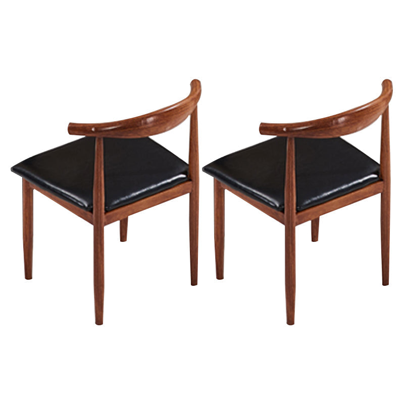 Modern 1/2/5 Pieces Dining Set Rectangle Artificial Wood Dining Table for Dining Room 2 Black Chairs Clearhalo 'Dining Room Sets' 'Dining Tables & Seating' 'dining_room_set' 'furn' 'furn_dining_room_set' 'Furniture' 'furniture_dining_room_set' 'Kitchen & Dining Furniture' 'kitchen&dining_furn' 'kitchen' 4665443