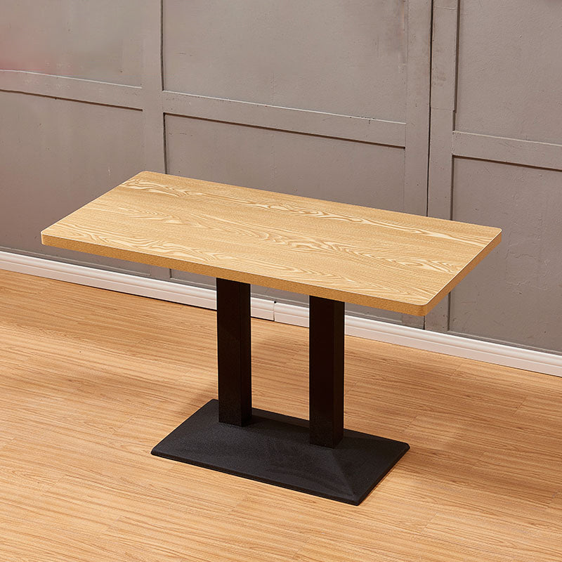 Modern 1/2/5 Pieces Dining Set Rectangle Artificial Wood Dining Table for Dining Room Wood 47.2"L x 23.6"W Clearhalo 'Dining Room Sets' 'Dining Tables & Seating' 'dining_room_set' 'furn' 'furn_dining_room_set' 'Furniture' 'furniture_dining_room_set' 'Kitchen & Dining Furniture' 'kitchen&dining_furn' 'kitchen' 4665454