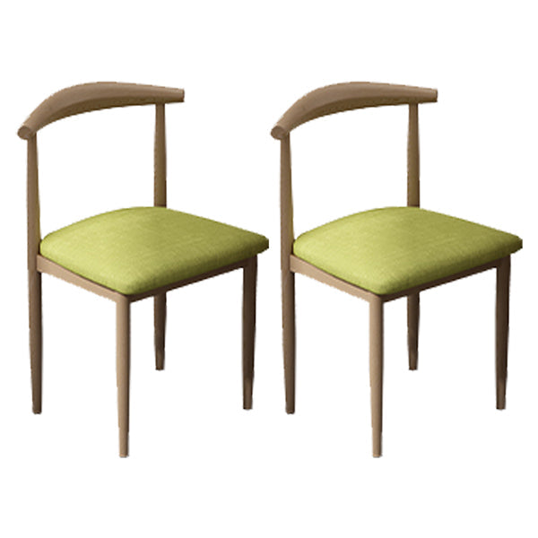 Modern 1/2/5/7 Pieces Dining Set Rectangle Wood Dining Table for Kitchen 2 Green Chairs Clearhalo 'Dining Room Sets' 'Dining Tables & Seating' 'dining_room_set' 'furn' 'furn_dining_room_set' 'Furniture' 'Kitchen & Dining Furniture' 'kitchen&dining_furn' 'kitchen' 4665489