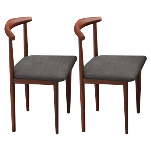 Modern 1/2/5/7 Pieces Dining Set Rectangle Wood Dining Table for Kitchen 2 Light Grey Chairs Clearhalo 'Dining Room Sets' 'Dining Tables & Seating' 'dining_room_set' 'furn' 'furn_dining_room_set' 'Furniture' 'Kitchen & Dining Furniture' 'kitchen&dining_furn' 'kitchen' 4665491