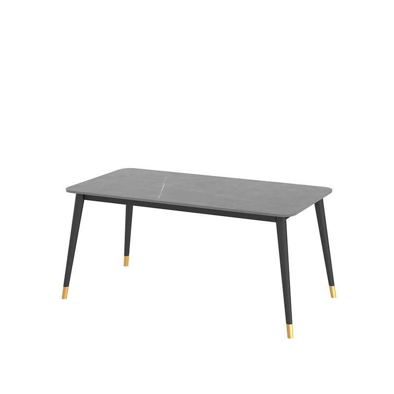 Nordic Style 1/5/7 Pieces Dining Set with Gray Top Kitchen Table Set for Dining Room Clearhalo 'Dining Room Sets' 'Dining Tables & Seating' 'dining_room_set' 'furn' 'furn_dining_room_set' 'Furniture' 'furniture_dining_room_set' 'Kitchen & Dining Furniture' 'kitchen&dining_furn' 'kitchen' 4665525