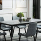 Nordic Style 1/5/7 Pieces Dining Set with Gray Top Kitchen Table Set for Dining Room Clearhalo 'Dining Room Sets' 'Dining Tables & Seating' 'dining_room_set' 'furn' 'furn_dining_room_set' 'Furniture' 'furniture_dining_room_set' 'Kitchen & Dining Furniture' 'kitchen&dining_furn' 'kitchen' 4665531