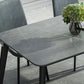 Nordic Style 1/5/7 Pieces Dining Set with Gray Top Kitchen Table Set for Dining Room Clearhalo 'Dining Room Sets' 'Dining Tables & Seating' 'dining_room_set' 'furn' 'furn_dining_room_set' 'Furniture' 'furniture_dining_room_set' 'Kitchen & Dining Furniture' 'kitchen&dining_furn' 'kitchen' 4665532