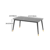 Nordic Style 1/5/7 Pieces Dining Set with Gray Top Kitchen Table Set for Dining Room Clearhalo 'Dining Room Sets' 'Dining Tables & Seating' 'dining_room_set' 'furn' 'furn_dining_room_set' 'Furniture' 'furniture_dining_room_set' 'Kitchen & Dining Furniture' 'kitchen&dining_furn' 'kitchen' 4665537