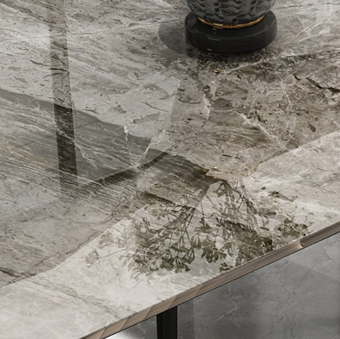 Glam 1/5/7 Pieces Dining Set Rectangle Dining Table Set for Home Use Clearhalo 'Dining Room Sets' 'Dining Tables & Seating' 'dining_room_set' 'furn' 'furn_dining_room_set' 'Furniture' 'furniture_dining_room_set' 'Kitchen & Dining Furniture' 'kitchen&dining_furn' 'kitchen' 4665658